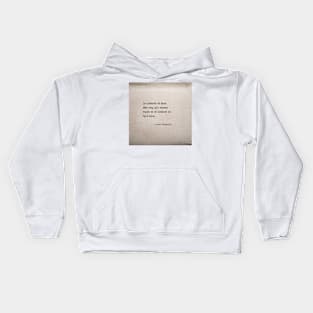 He looked at her - Fitzgerald in antique book Kids Hoodie